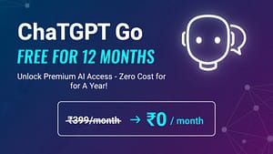 Step-by-step guide to activate the ChatGPT Go – Free for 12 Months offer